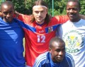Projekt Fotbal pro rozvoj podpořil i reprezentační obránce Tomáš Ujfaluši